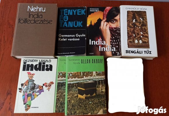 India, iszlám könyvcsomag / 10 db könyv