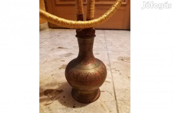 Indiai 45 cm réz vizipipa