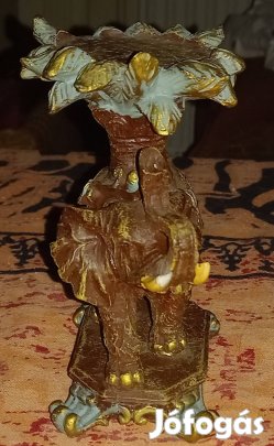 Indiai Elefánt Szobor Dísztárgy Ajándéktárgy 