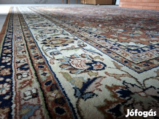 Indiai ( Kaschan) kézi csomózású gyapjú szőnyeg