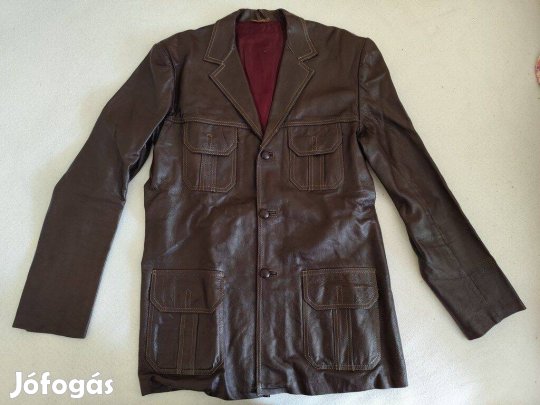 Indiai bőrkabát
