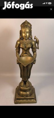 Indiai bronz szobor!