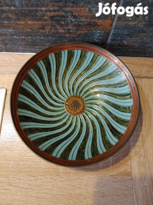 Indiai réz örvözet falitányér