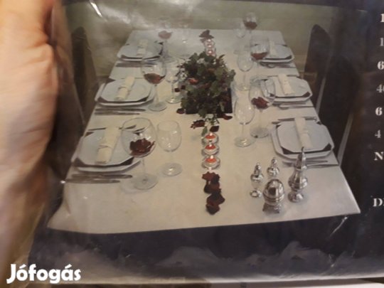 Indiai textil asztalterítő szalvétákkal