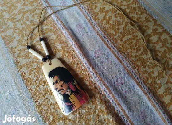 Indián csont nyaklánc