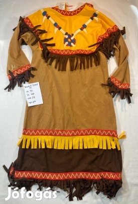 Indián jelmez, Lány indián jelmez, felnőtt jelmez M128