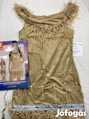 Indián jelmez, felnőtt jelmez, új G400