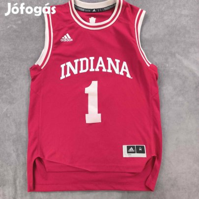 Indiana Hoosiers Adidas NCAA kosárlabda mez gyerek M-es