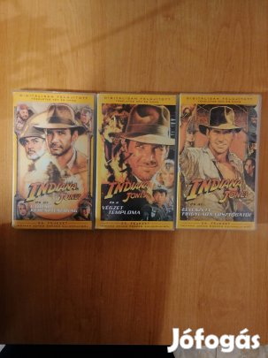 Indiana Jones VHS eladó