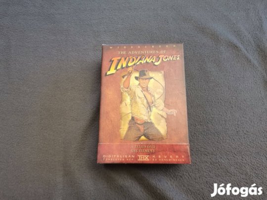 Indiana Jones kalandjai -dvd A teljes sorozat egy DVD gyűjteményben új