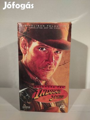 Indiana Jones trilógia VHS videókazetta Díszdoboz Tok, Kazetta nélkül!