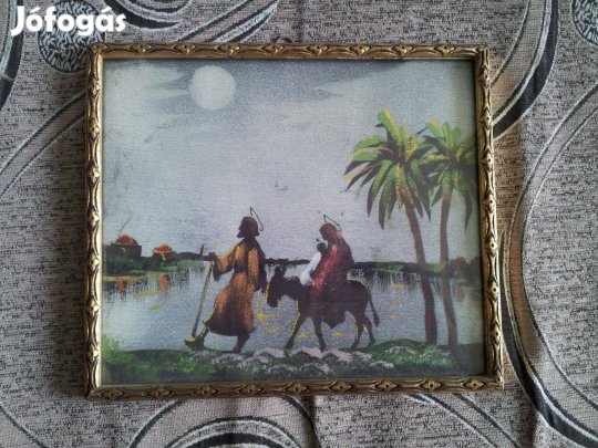 Indiánok az alkonyatban fali kép