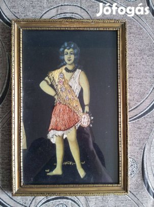 Indiánt ábrázoló fali kép