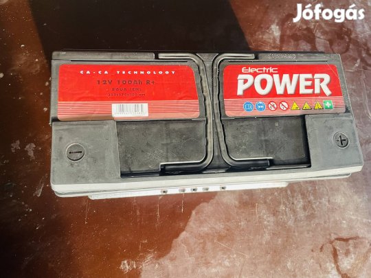 Indító akkumulátor 100Ah 860A
