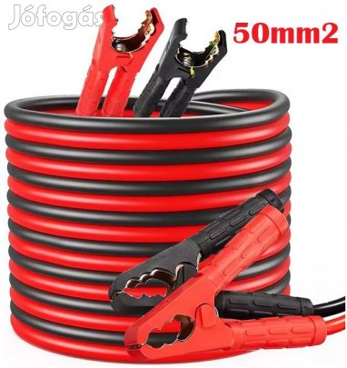 Indítókábel 50mm2 2x6m 3000A Kamionokhoz (6105)