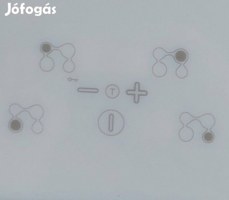 Indukciós főzőlap Gorenje fehér Karim Rashid