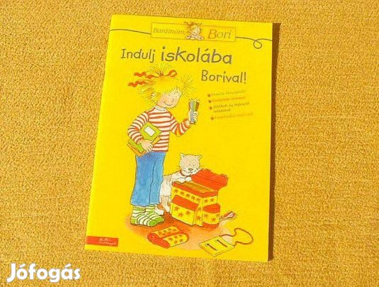 Indulj iskolába Borival! - Hanna Sörensen - (Új könyv)