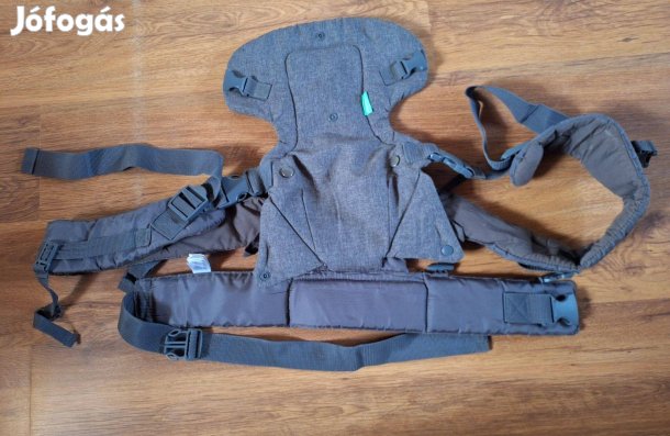 Infantino - Babahordozó Flip Advanced 4in1 sötétszürke