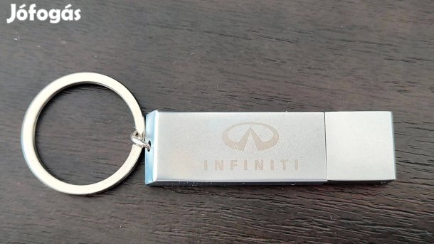 Infiniti autós pendrive USB kulcs 8GB fém