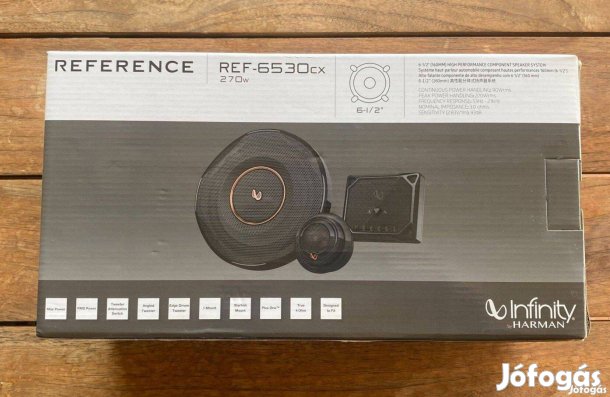 Infinity Reference REF-6530cx 16,5 cm-es Komponens Új