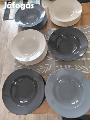 Infinity felirattal 6 pár porcelán tányér eladó