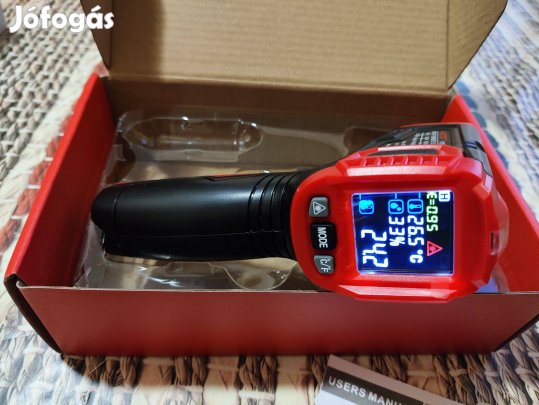 Infrás hő és páratartalommérő -50'C-800'C eladó