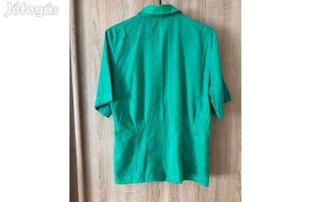 Ing - különleges zöld, női felső, blúz 40-es