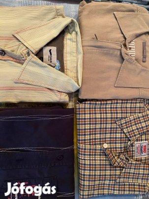 Ing rövid újjú ffi/fiú (Devergo/Saxoo/Gas/Levis márka) L-es méret