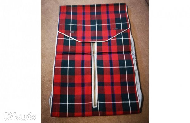 Ing tartó táska Kockás retro