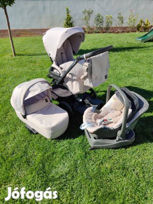 Inglesina 3in1 babakocsi isofix bázistalppal, testvérfellépővel