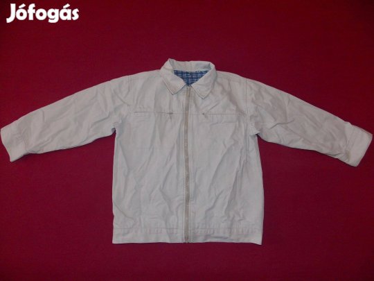 Ingyen Posta, Drapp átmeneti kabát, dzseki, 128-as, 6-8 évesre