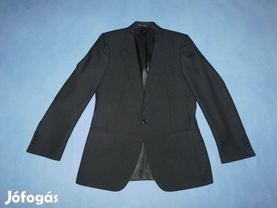 Ingyen Posta, Licona fekete öltönyzakó, öltönykabát 48-as, M-es méret