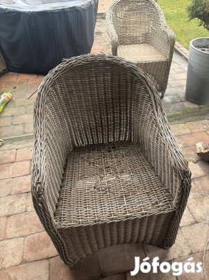 Ingyen elvihető 6 darab rattan szék
