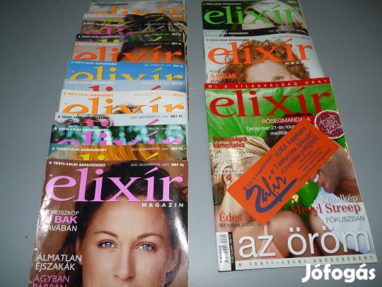 Ingyen elvihető Elixír, Praktika, Természetgyógyász magazinok