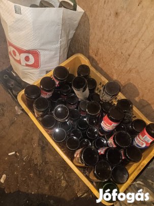 Ingyen elvihető rengeteg sörös üveg 