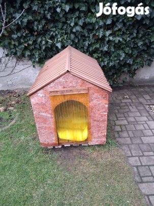 Ingyen elvihető szigetelt kutyaház L méretű kutyusnak