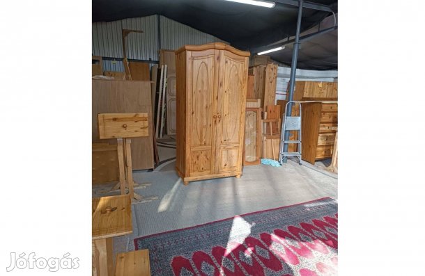 Ingyen szállítás 50 km ig Fenyő Gardrób szekrény szép állapot s472