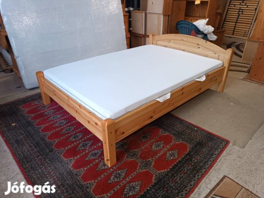 Ingyen szállítás 50 km ig Fenyő francia ágy 140x200 új matrac a411