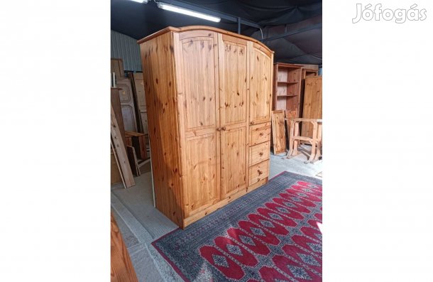 Ingyen szállítás 50 km ig Fenyő gardrób szekrény s473