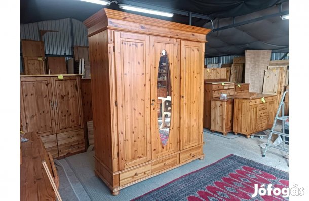 Ingyen szállítás 50 km ig Fenyő gardrób szekrény s483