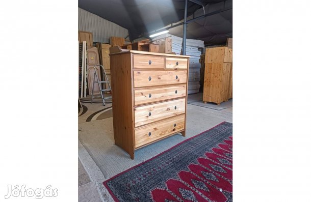 Ingyen szállítás 50 km ig Fenyő nagy fiókos komód k403