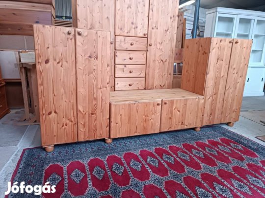 Ingyen szállítás 50 km ig Fenyő nappali padlásteres szekrény k399