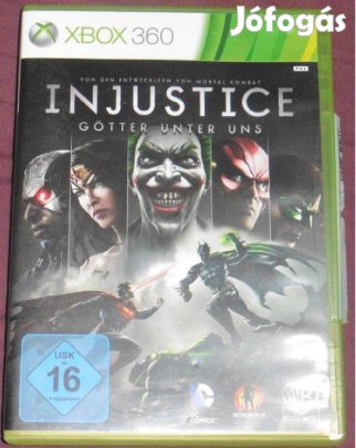 Injustice - Gods Among Us (verekedős) Gyári Xbox 360, Xbox ONE Játék