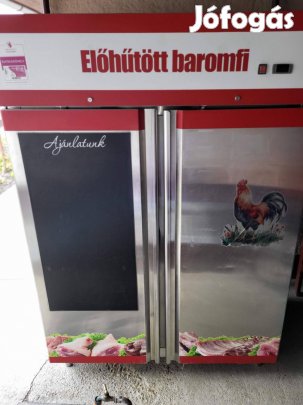 Inox 1400 literes Háttérhűtő!