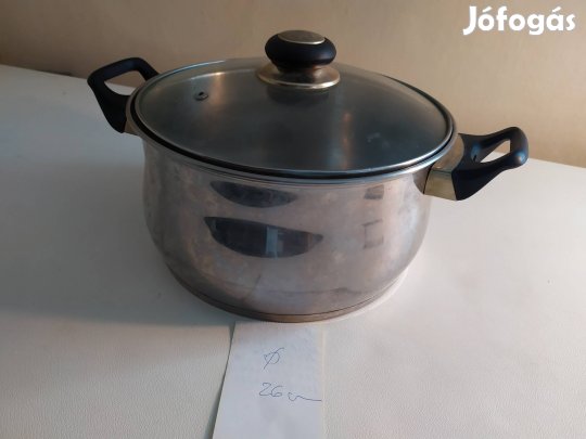 Inox edény, rozsdamentes lábas