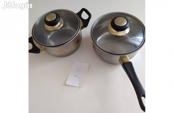 Inox kisméretű lábasok