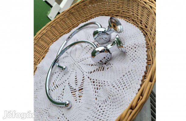 Inox törölköző tartó pár