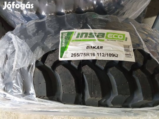 Insa Turbo Dakar MT 4 évszakos 265/75 R16 112 Q TL Új gumiabroncsok