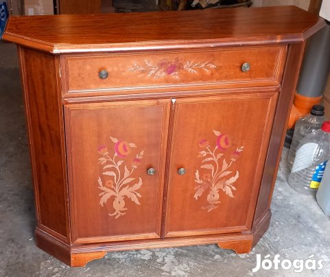 Intarziás szekrény eladó