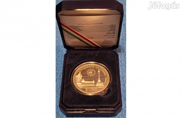 Integráció az Európai Unióba 1998 ezüst emlékérme érme